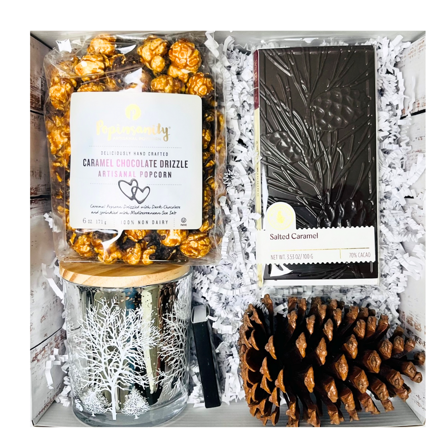 Holiday Rustic Gift Box