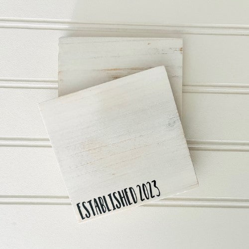 White Washed Coasters- Established 2023
