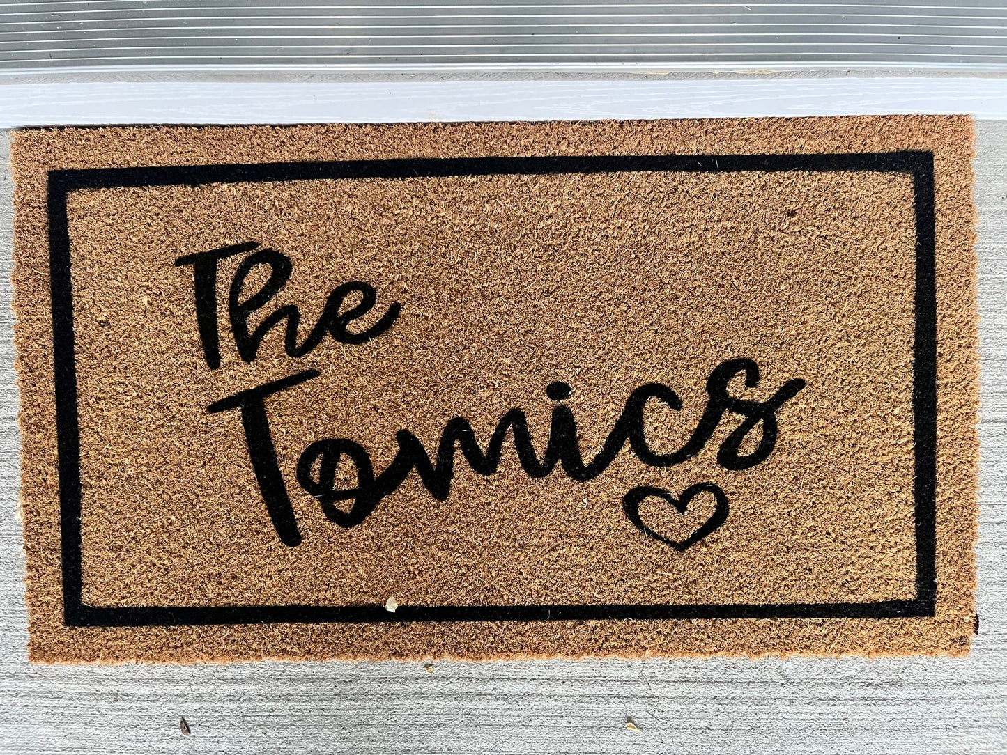 Doormat Custom- The Agency NC