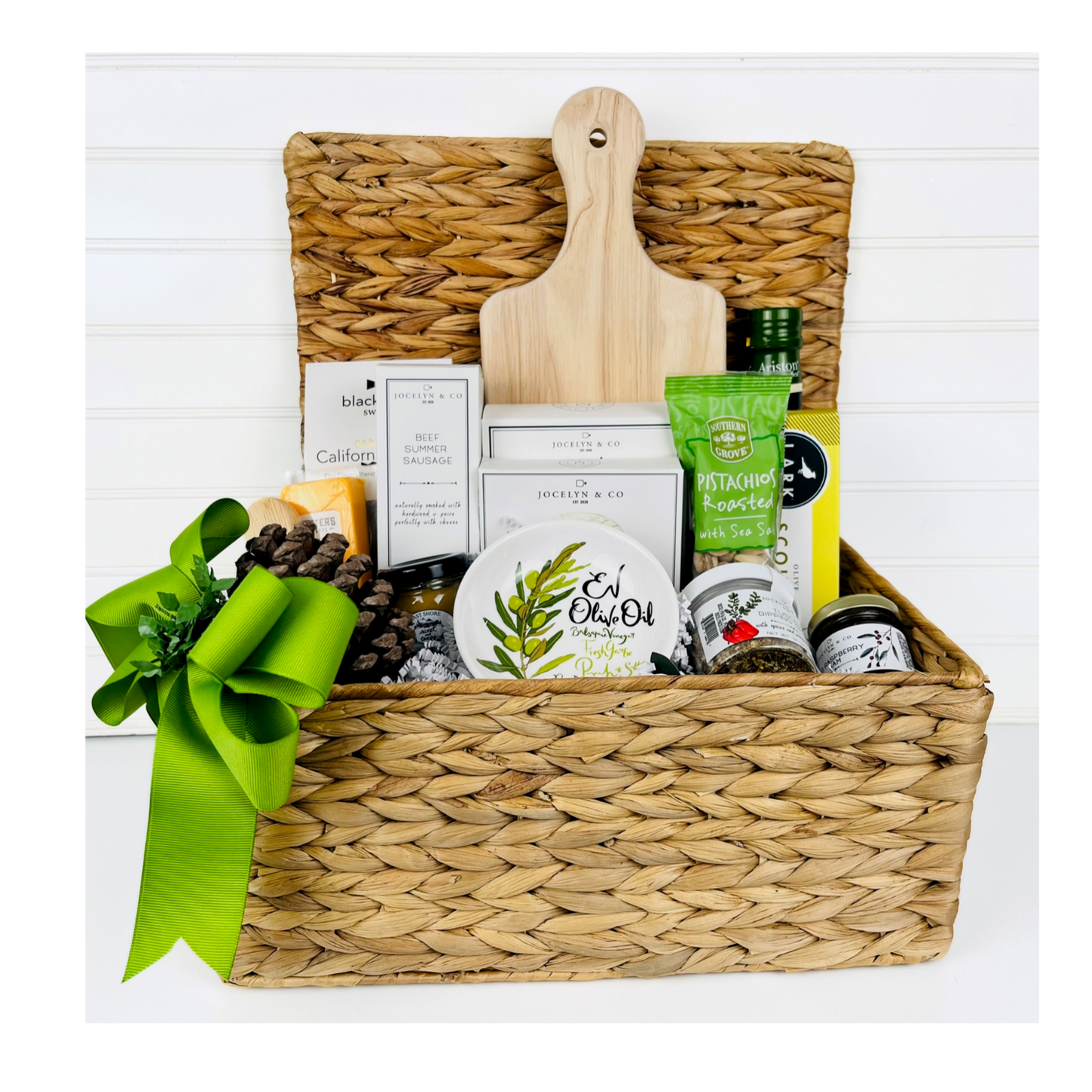 Charcuterie Snack Basket