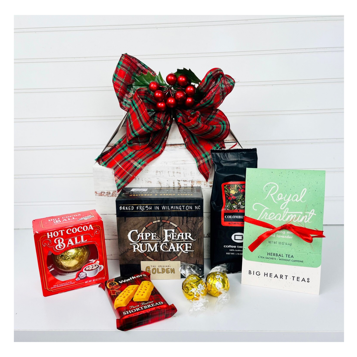 Holiday Gable Box with Goodies