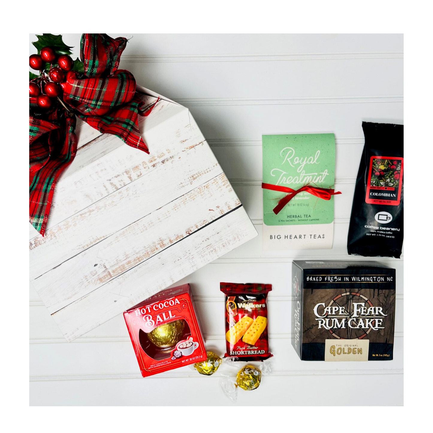 Holiday Gable Box with Goodies