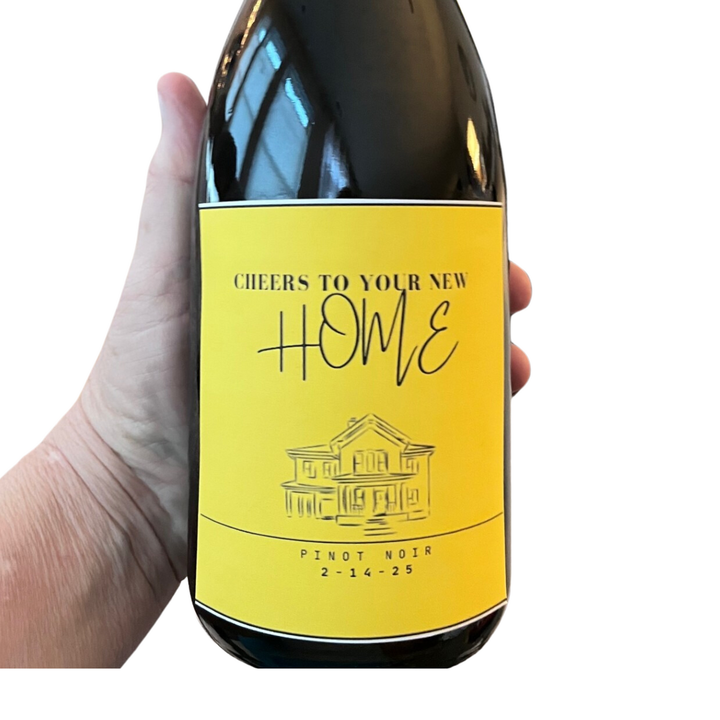 Custom Home Wine with Label
