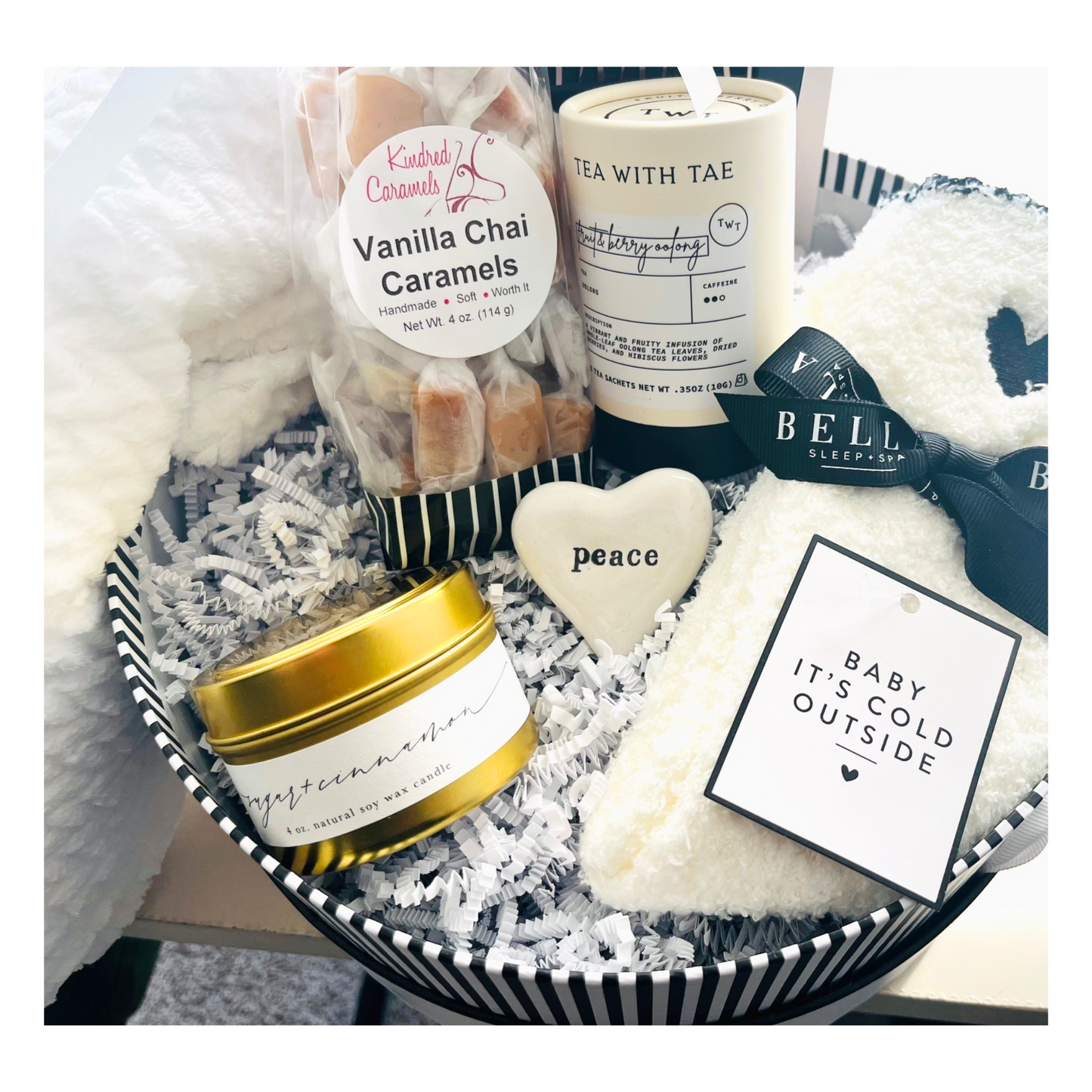 Peaceful Spa Gift Box/Sympathy for Her/Thinking of You/Valentine's Day