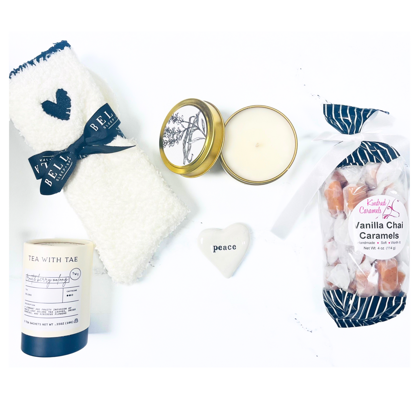 Peaceful Spa Gift Box/Sympathy for Her/Thinking of You/Valentine's Day