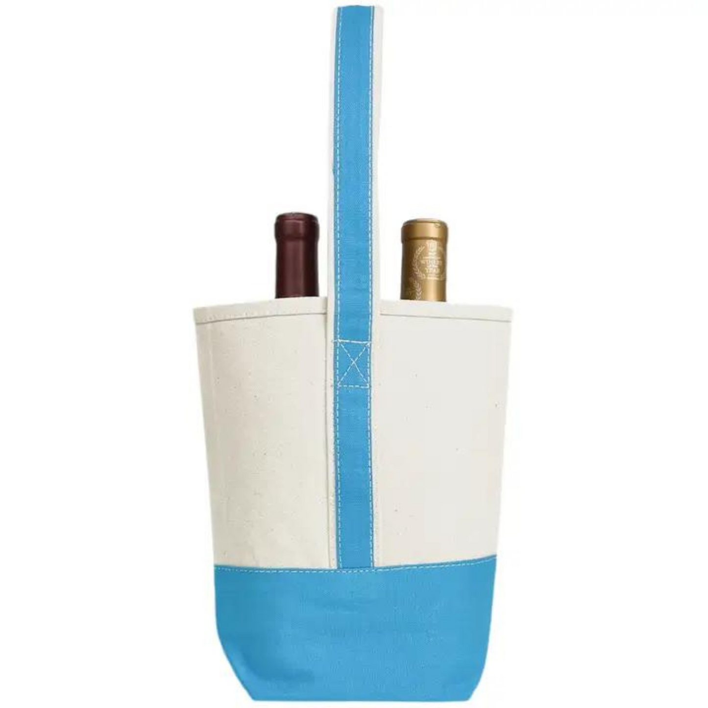 Wine Tote Bag (Fits 2 bottles of wine or one bottle and 2 smaller items or glasses)