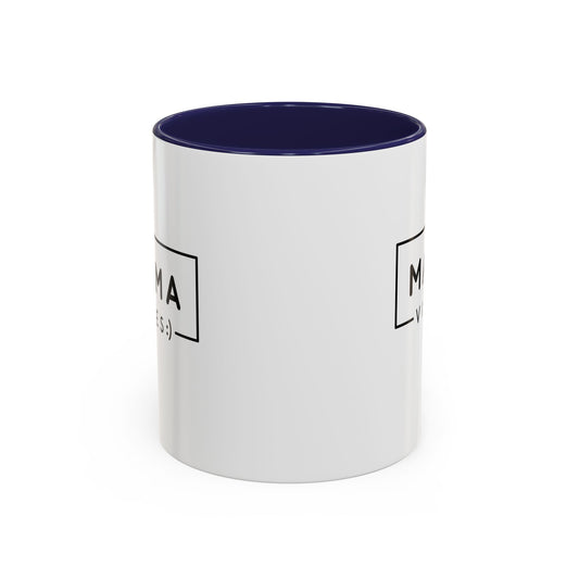 Mama Vibes Accent Coffee Mug - Perfect Gift for Mothers, Fun Kitchen Decor, Coffee Lovers, Unique Mother's Day Gift, Hot Beverage Mug