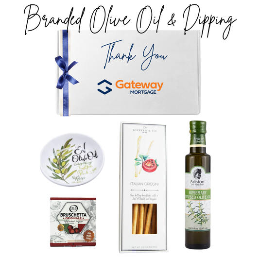 Branded Olive Oil & Dipping Bundle