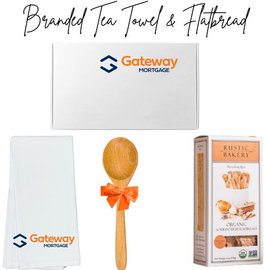 Branded Tea Towel & Flatbread