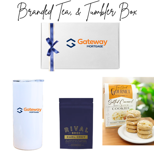 Branded Tumbler & Tea Gift Bundle