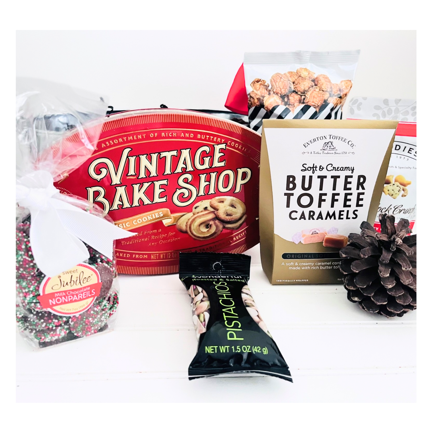 Holiday Cookie Tin & Treats