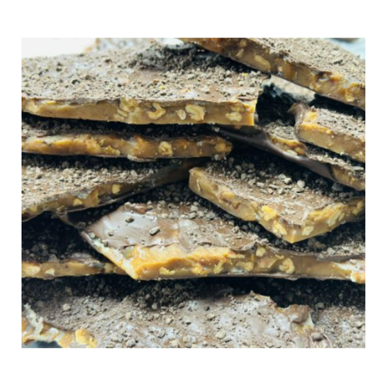 Dark Chocolate Pecan Toffee