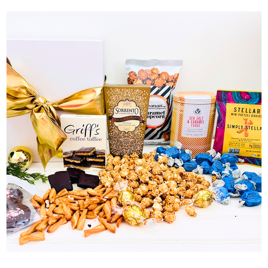 Golden Holiday Box