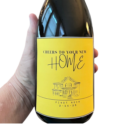 Custom Home Wine Label