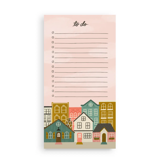 Notepad- House Illustration