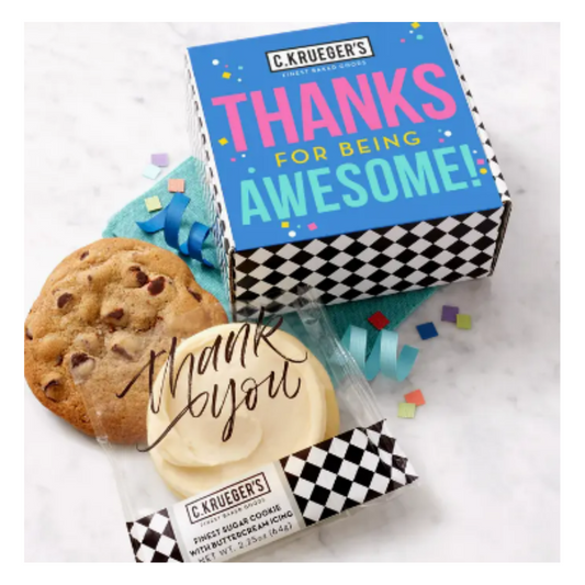 Thanks for Being Awesome Cookie Box