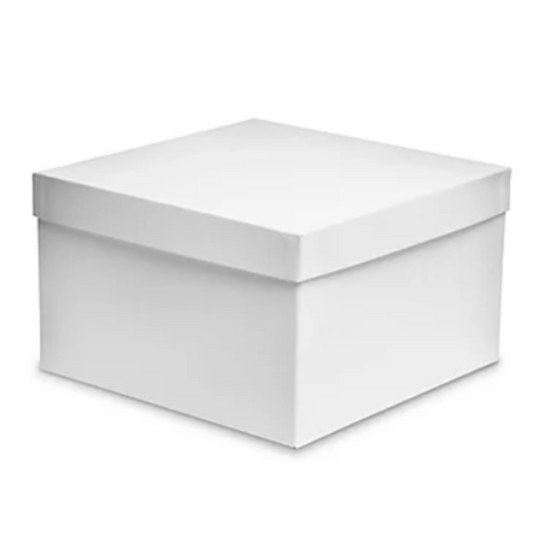 White Gloss Box with Lid (Recommend 4-6 Items)