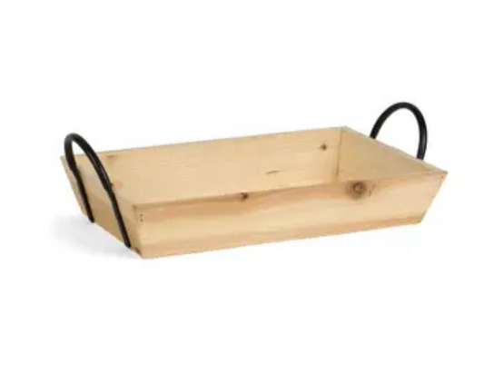 Wood Tray with Handles