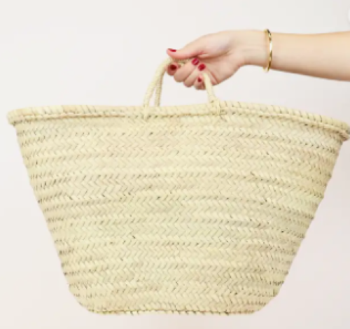Straw Market Bag (Recommend 6-8 Items)