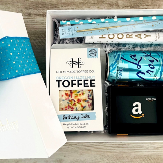 Birthday Gift Box with Amazon Gift Card